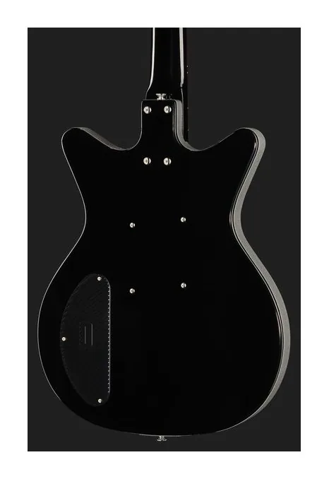 Danelectro Dan O. Cool Black, vista posteriore del corpo