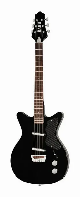 Danelectro Dan O. Cool Black visto di fronte