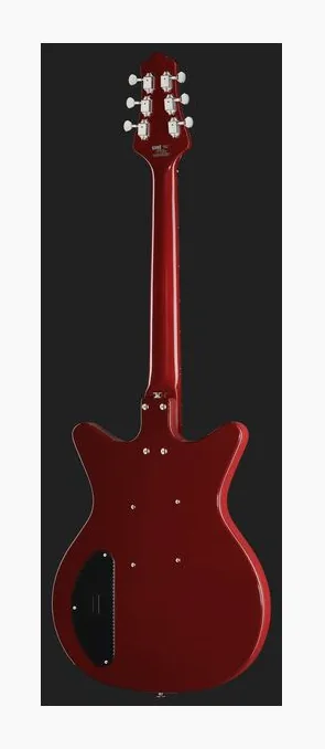 Danelectro Dan O. Cool Maroon, selettore pickup e jack di uscita