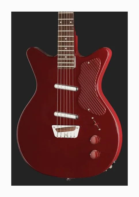 Danelectro Dan O. Cool Maroon, vista posteriore del corpo