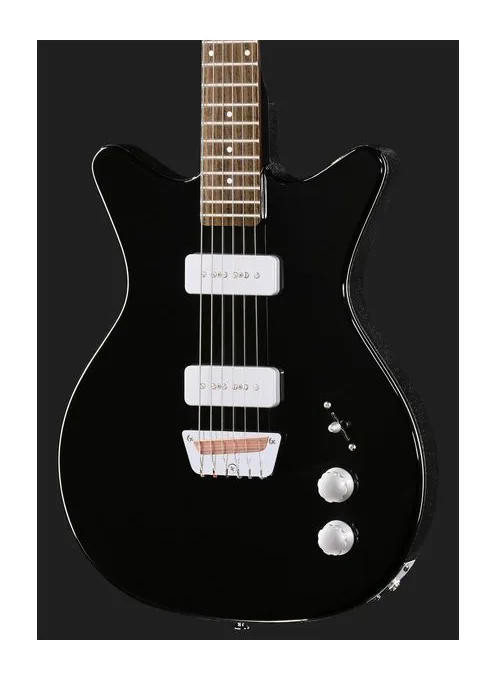 Danelectro Dan O. Mano Black, capotasto e prime posizioni della tastiera