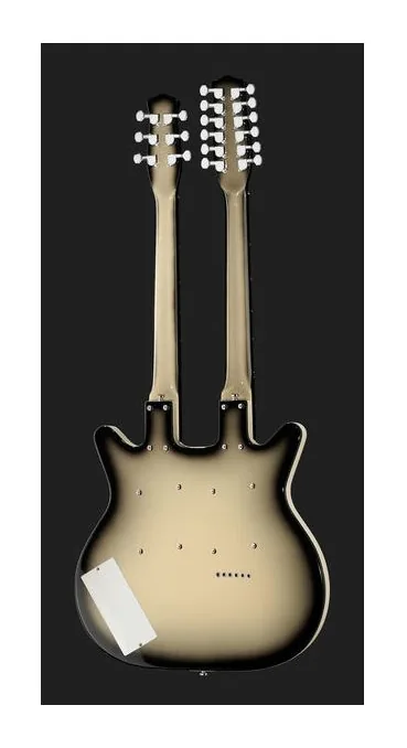 Danelectro DB612-BBS, pickup e manopole dei controlli