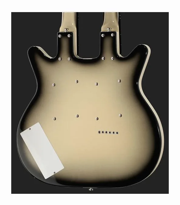 Danelectro DB612-BBS, pickup e manopole dei controlli