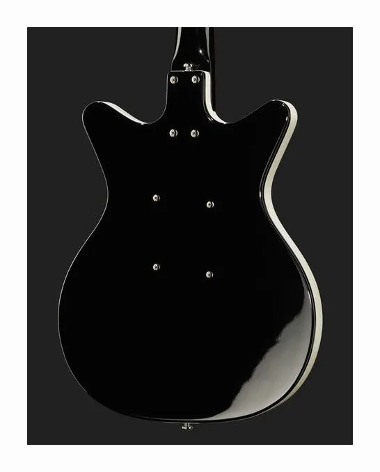Danelectro DE 59M LH NOS+ Black, ponte e meccaniche di intonazione