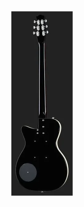 Danelectro DE56 Baritone Guitar BK, paletta con meccaniche e logo