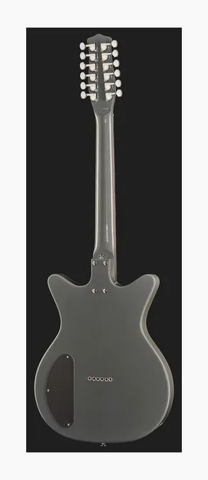 Danelectro Fifty Niner 12 String BK Top, curve del body viste dall'alto