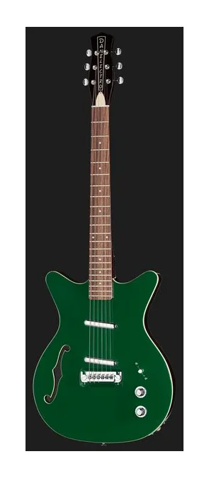 Danelectro Fifty Niner Jade Top, paletta con meccaniche e logo