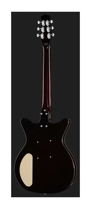 Danelectro Fifty Niner Jade Top, corpo e verniciatura in primo piano