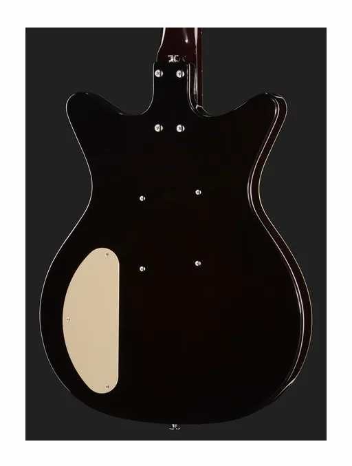 Danelectro Fifty Niner Jade Top, curve del body viste dall'alto