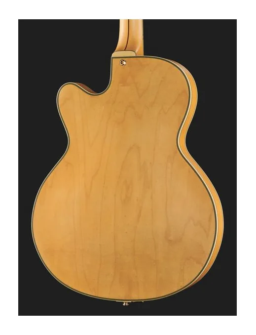 DAngelico Deluxe 59 Satin Honey, vista posteriore del corpo