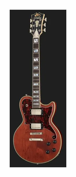 DAngelico Deluxe Atlantic Matte Walnut, selettore pickup e jack di uscita