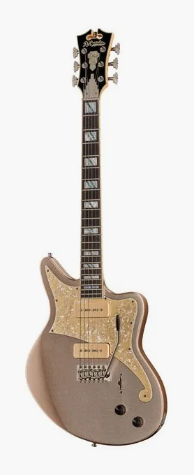DAngelico Deluxe Bedford DG in primo piano frontale