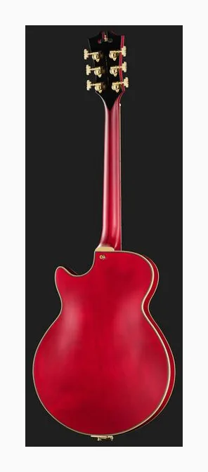 DAngelico Deluxe Bobby Weir 3 STW, manico e tastiera visti di lato