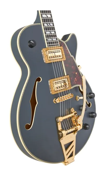 DAngelico Deluxe Bobby Weir 3 MS, manico e tastiera visti di lato