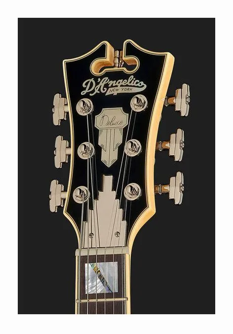 DAngelico Deluxe Brighton Desert Gold, profilo laterale del corpo