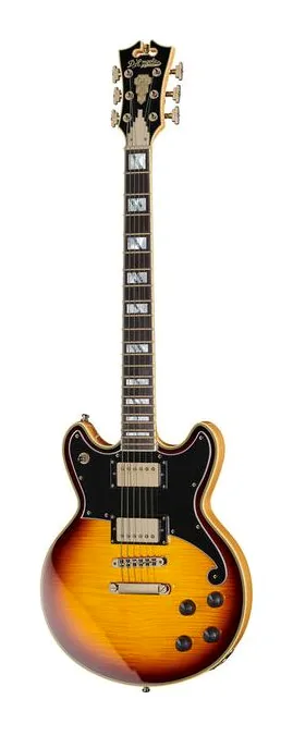 DAngelico Deluxe Brighton VSB in primo piano frontale