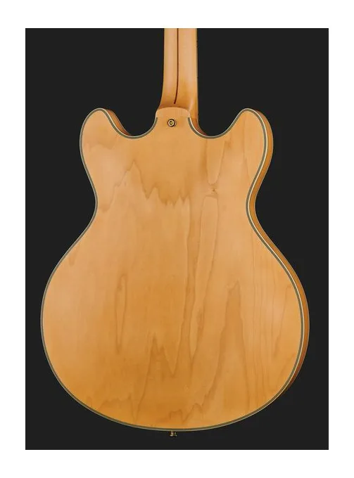 DAngelico Deluxe DC Satin Honey, profilo laterale del corpo