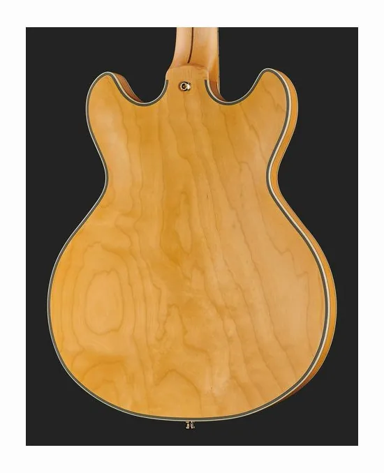 DAngelico Deluxe Mini DC Satin Honey, ponte e meccaniche di intonazione