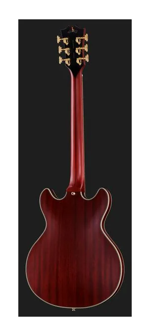 DAngelico Deluxe Mini DC Satin Trans Win, selettore pickup e jack di uscita