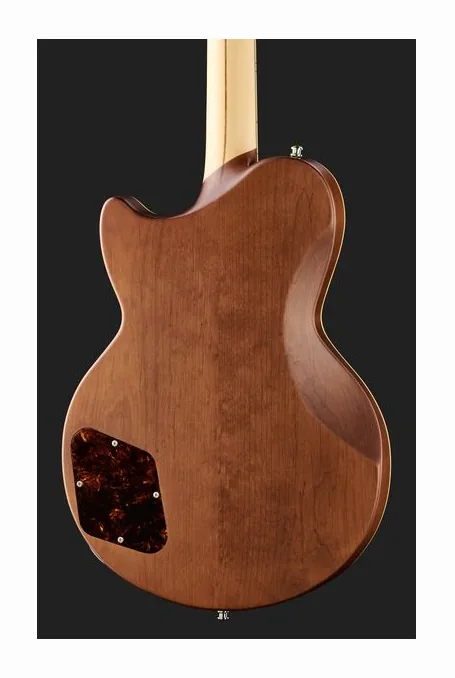 DAngelico DLX Atlantic Baritone Walnut, vista posteriore del corpo