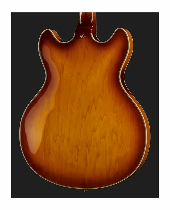 DAngelico Excel DC XT Iced Tea Quilt, selettore pickup e jack di uscita