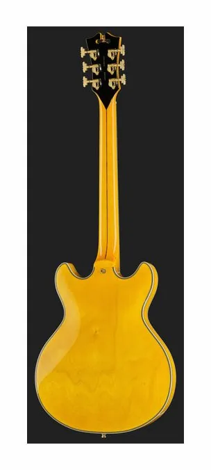 DAngelico Excel Mini DC Amber, ponte e meccaniche di intonazione