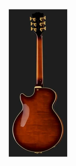 DAngelico Excel SS Soho Amaretto Burst, capotasto e prime posizioni della tastiera