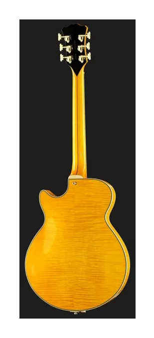 DAngelico Excel SS Soho Amber, curve del body viste dall'alto