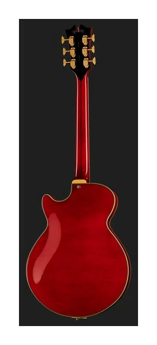 DAngelico Excel SS Trans Cherry, selettore pickup e jack di uscita