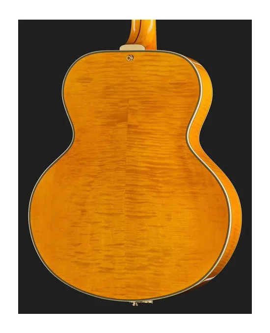 DAngelico Excel Style B Amber, profilo laterale del corpo
