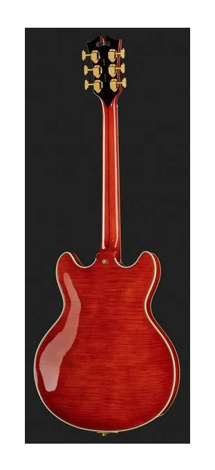 DAngelico Excel DC Viola, ponte e meccaniche di intonazione