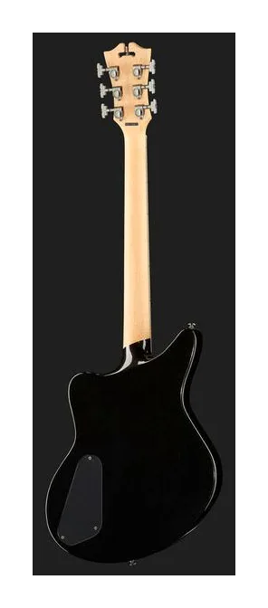 DAngelico Premier Bedford Black Flake, selettore pickup e jack di uscita