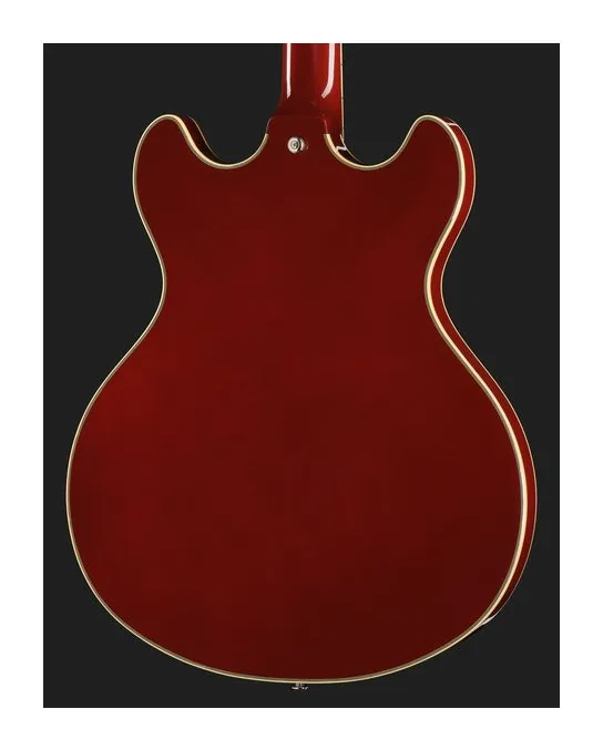 DAngelico Premier DC Burnt Red, profilo laterale del corpo