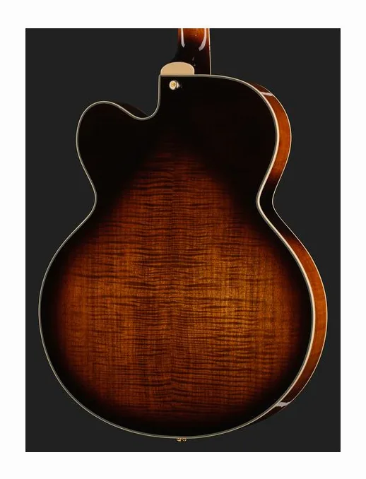 DAngelico Premier EXL1 Brown Burst, pickup e manopole dei controlli
