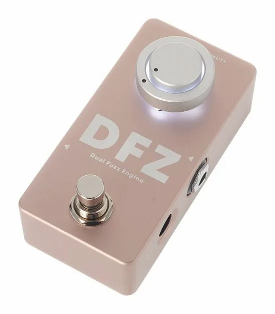 Darkglass DFZ Duality Fuzz, grafica del pannello superiore