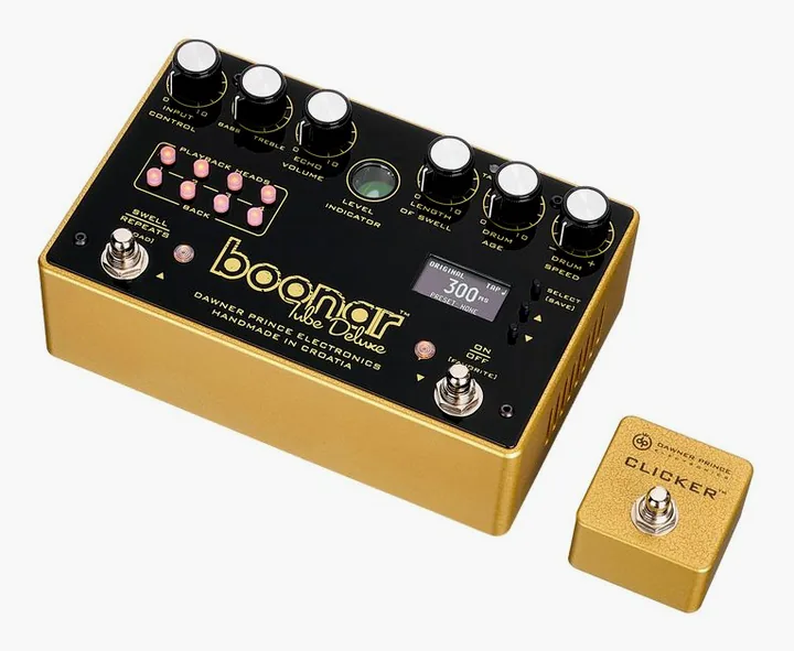 Dawner Prince Boonar Tube Deluxe Echo fotografato frontalmente