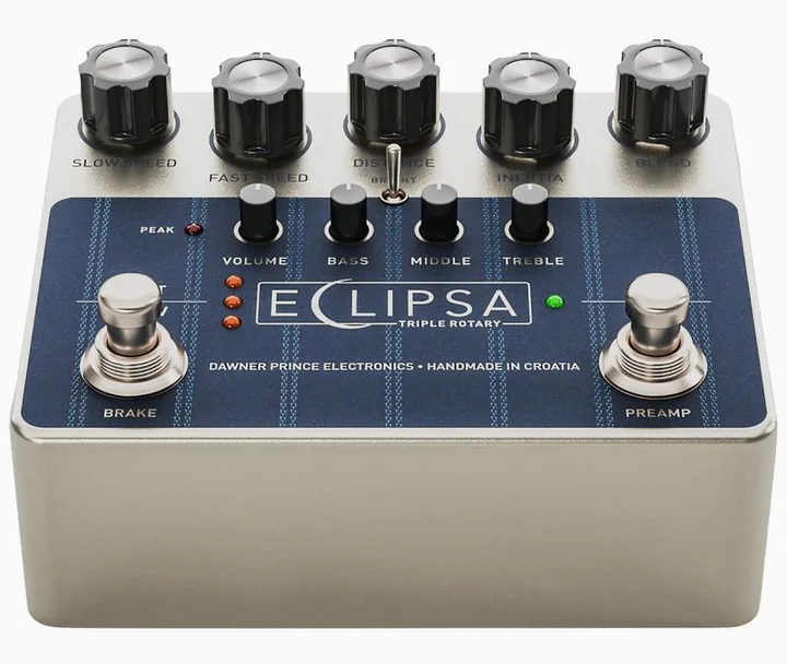 Dawner Prince Eclipsa Triple Rotary, connettori sul retro dell'unita