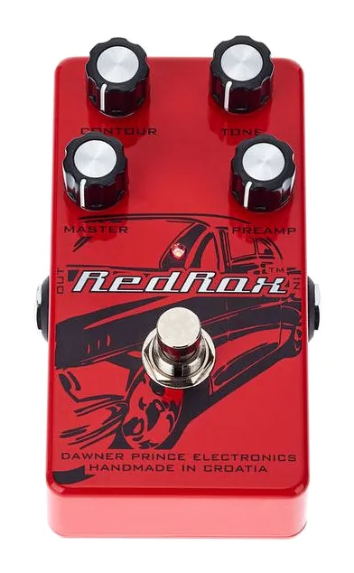 Dawner Prince Red Rox Distortion, grafica del pannello superiore