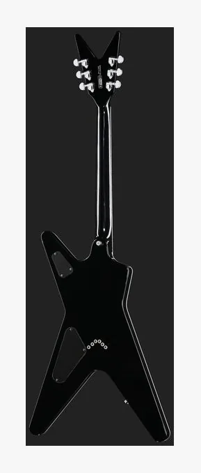 Dean Guitars ML 79 Classic Black, paletta con meccaniche e logo