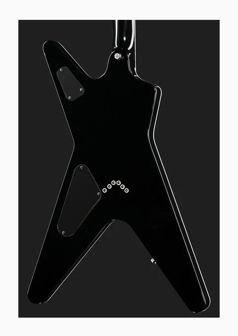 Dean Guitars ML 79 Classic Black, paletta con meccaniche e logo