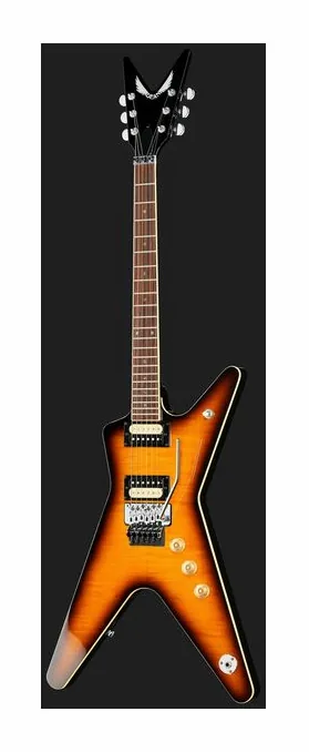 Dean Guitars ML 79 Floyd Flame Maple TBZ, ponte e meccaniche di intonazione