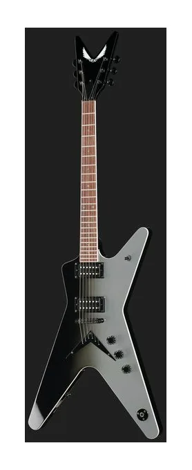 Dean Guitars ML 79 Gray Black Fade, corpo e verniciatura in primo piano