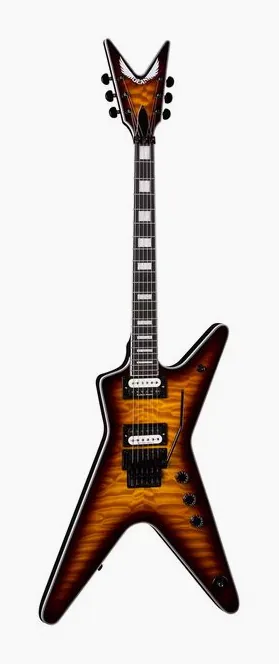 Dean Guitars ML Sel Floyd Quilt Maple TBZ fotografato frontalmente
