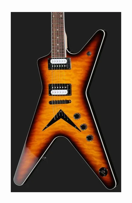 Dean Guitars MLX Quilt Maple TBZ, paletta con meccaniche e logo