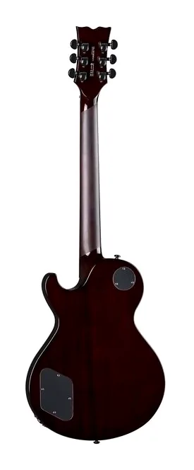 Dean Guitars Thoroughbred Select Quilt TCB, paletta con meccaniche e logo