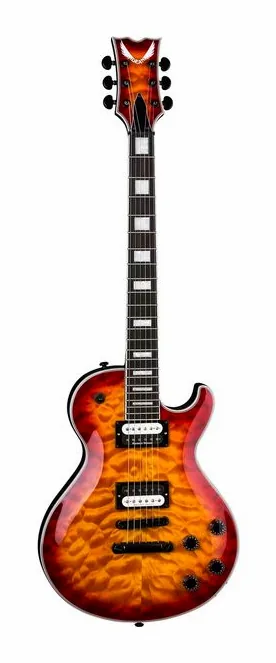 Dean Guitars Thoroughbred Select Quilt TCB visto di fronte