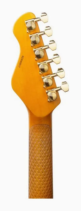 Dean Zelinsky Private Label Tagliare ATW Vintage Sunburst, vista posteriore del corpo