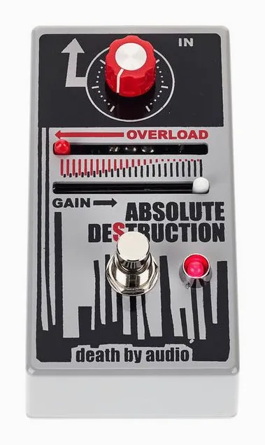 Death by Audio Absolute Destruction - Fuzz, led e interruttore a pedale