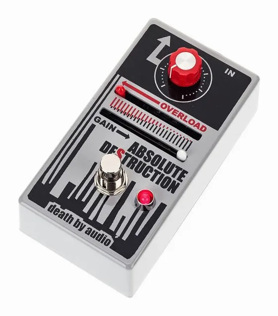 Death by Audio Absolute Destruction - Fuzz in primo piano frontale