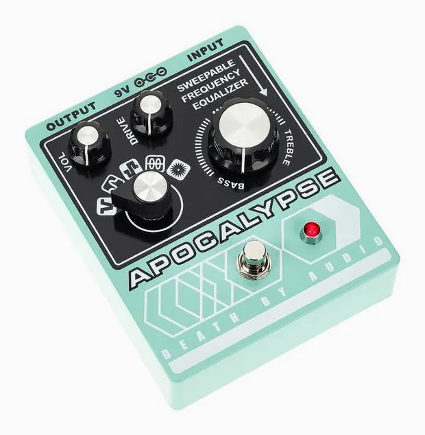 Death by Audio Apocalypse - Overdrive, led e interruttore a pedale
